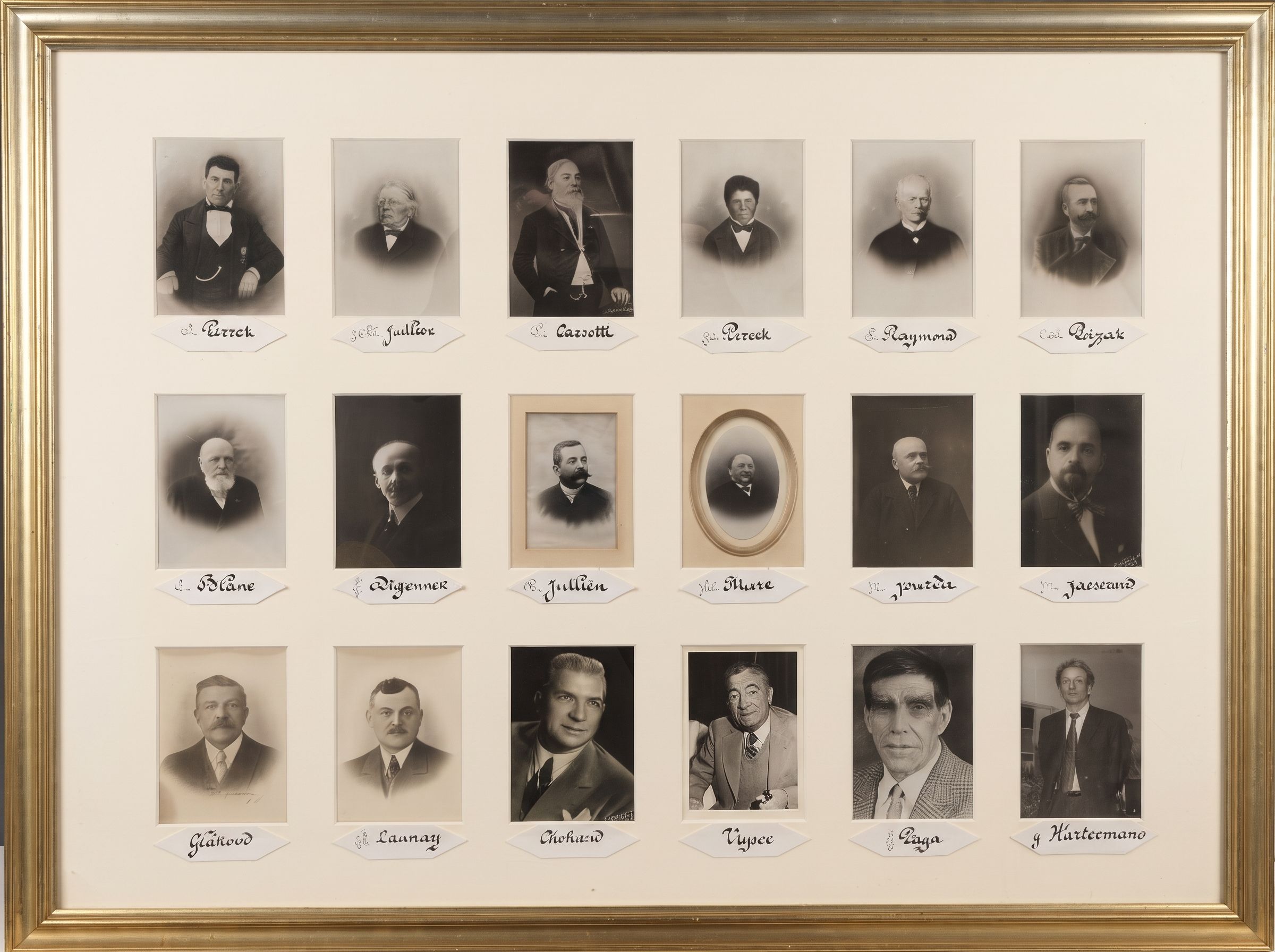tableau photos maires AI
